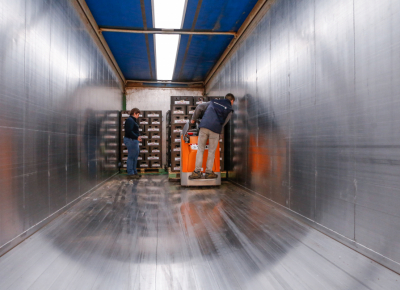 Stukgoed op pallets