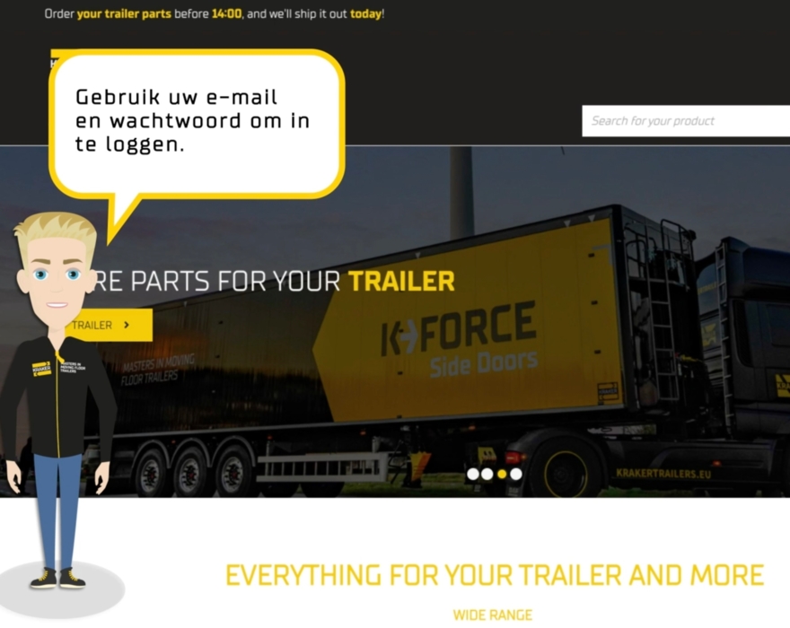 Il Centro Informazioni Online è il nuovo servizio di Kraker Trailers