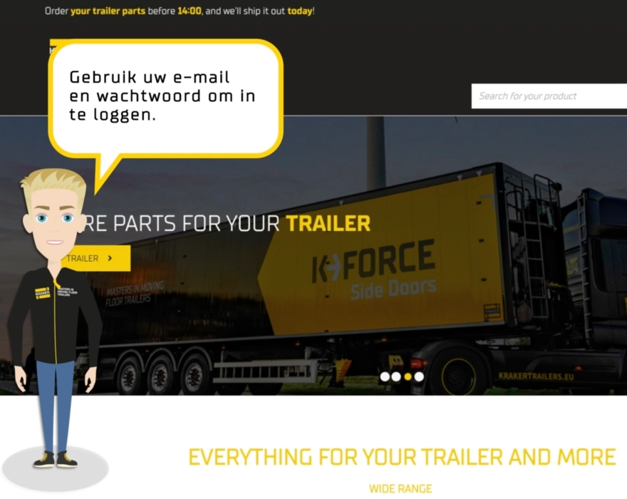 Информационный онлайн-центр — это новая услуга от Kraker Trailers