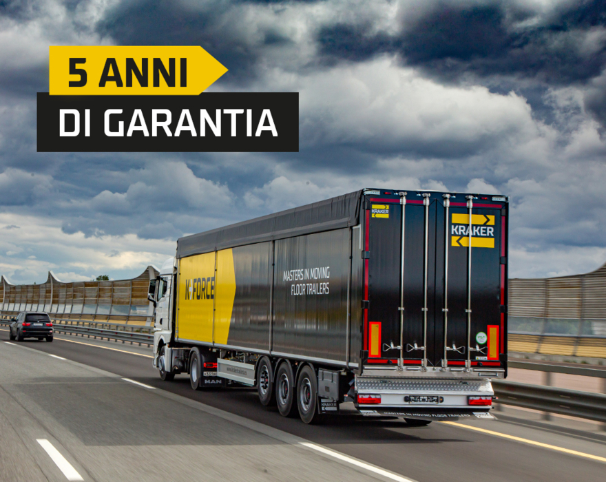Il nuovo programma di garanzia Kraker vi offre ancora più vantaggi