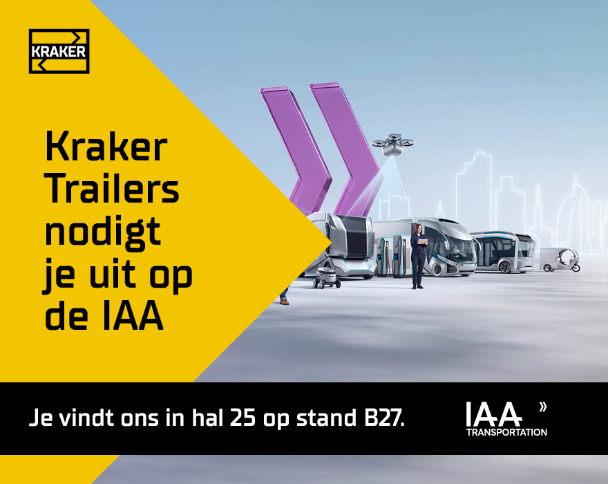 Kraker Trailers showt 2 innovatieve trailers op de IAA