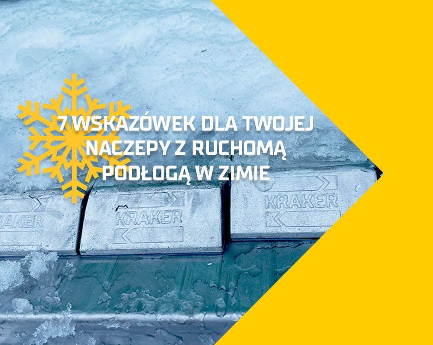 7 wskazówek dla Twojej naczepy z ruchomą podłogą w zimie