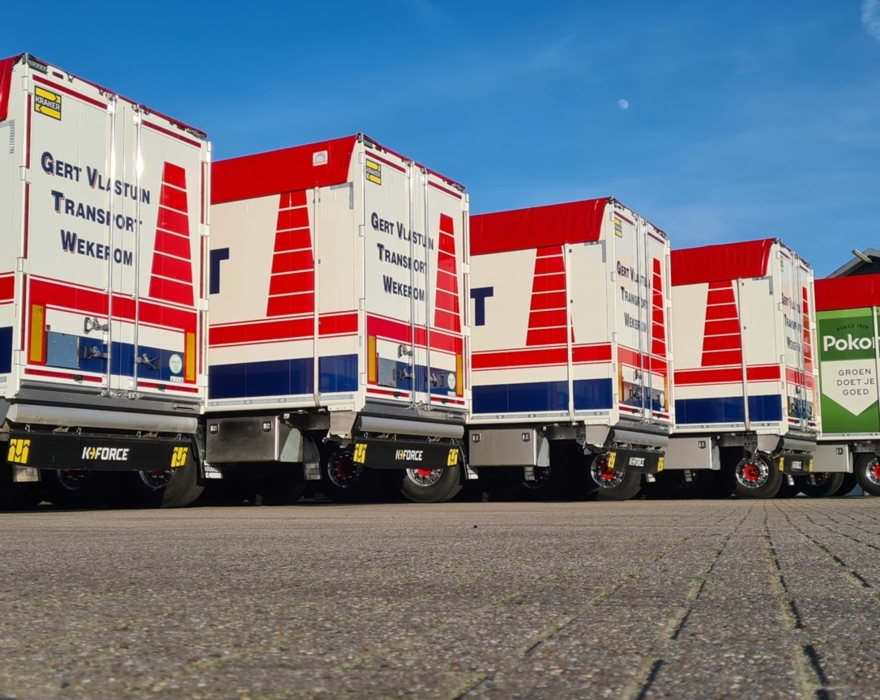 Gert Vlastuin Transport travaille avec un nouveau pare-chocs rabattable