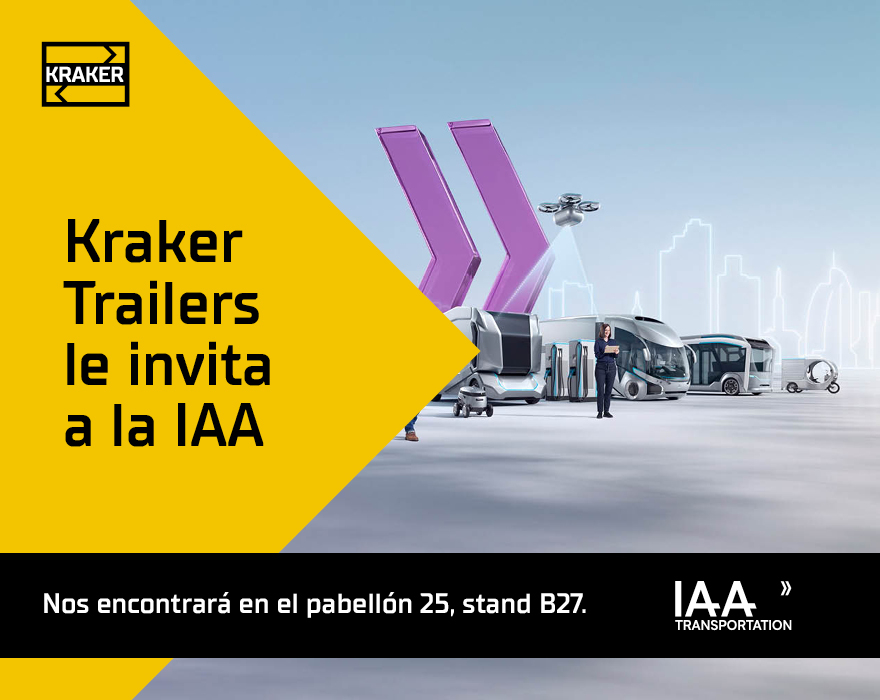 Kraker Trailers enseña 2 semirremolques innovadores en la feria de transporte más grande de Europa