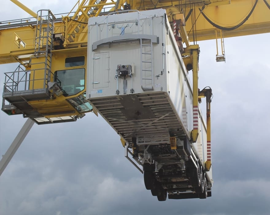 Milieuvriendelijk aspect Huckepack-transport belangrijk voor Löblein en De Vries